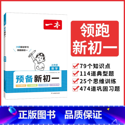 小升初专用[预备新初一]数学 小学通用 [正版]2024小学知识大盘点语文数学英语基础知识大全四五六年级考试总复习资料书