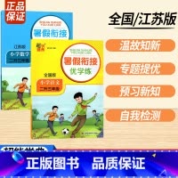 二升三语数 全2册 小学通用 [正版]2023暑假衔接优学练小学语文人教小学数学江苏一升二升三升四升五升六年级全国版苏教