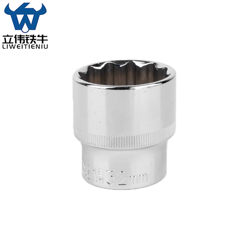 立伟铁牛1/2短梅花套简32mm/个