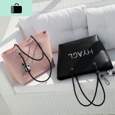 女包包2020新款单肩包简约休闲托特包包时尚大容量手提包女大包NEW LAKE女士单肩包