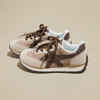 ins韩版新款阿甘鞋女秋季学生跑步运动厚底增高休闲街拍