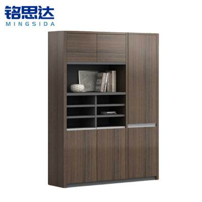 铭思达书柜收纳柜三门台