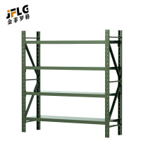 苏宁 金菲罗格 办公家具 军绿色钢制重型器材仓储货架 W1800*D400*H2000承重500KG
