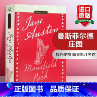 曼斯菲尔德庄园 [正版] 傲慢与偏见英文原版小说 Pride and Prejudice 简奥斯汀 电影原著 英文原版进