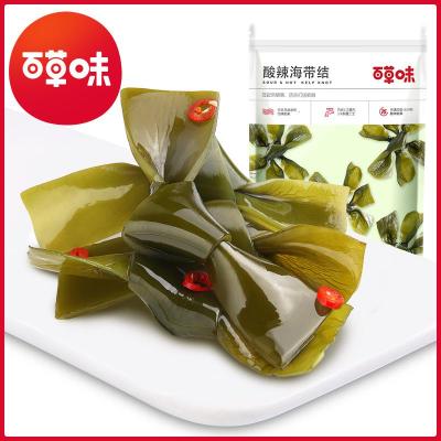 百草味（BE&CHEERY）海带结200g-海带丝小包装海即食海鲜小吃零食