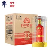 郎酒 郎牌特曲鉴赏12 50度 500ml*4 整箱装 浓香型白酒