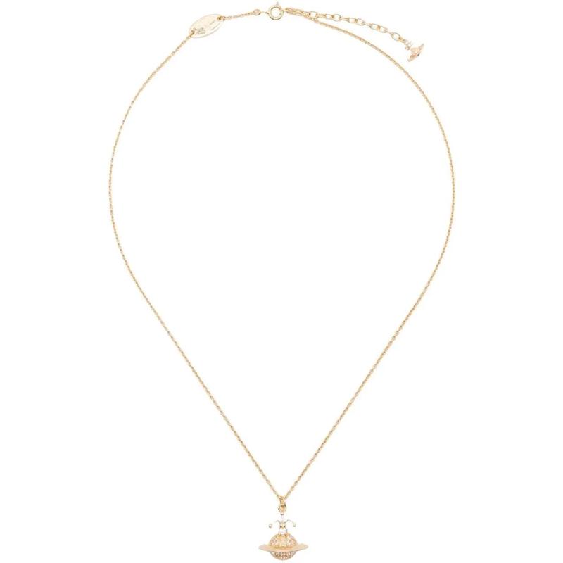 Vivienne Westwood新款轻奢气质黄金项链星形水晶精致优雅可调链女式饰品
