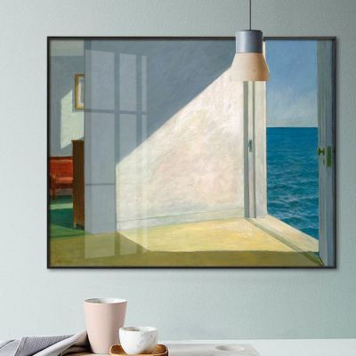 乔迁礼品靠海的房间EdwardHopper霍普装饰画客厅书房卧室酒吧画
