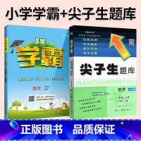 难度升级[尖题+学霸]数学 人教版 2本 一年级上 [正版]2024春尖子生题库二三年级四五年级六一年级上下册数学语文人