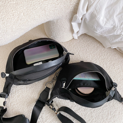 派尼美特包包女包新款潮韩版时尚牛津布胸包腰包休闲斜挎女包