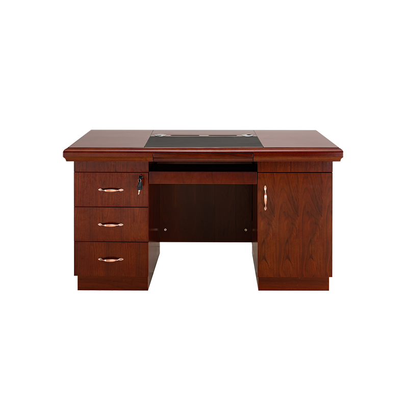 顺发 定制油漆办公桌 政府机关油漆桌 现代中式办公桌 1400*700*750(单位:mm)