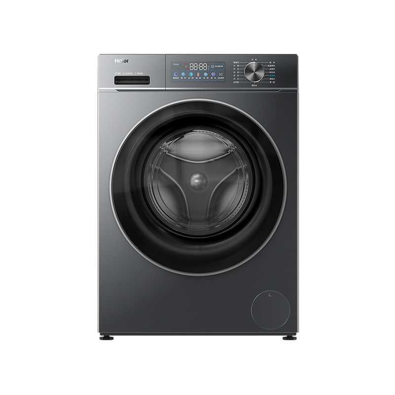 海尔(Haier)滚筒洗衣机全自动10公斤大容量滚筒超薄机身平嵌家用除菌除螨 XQG100-BE836 洗衣机