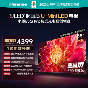 海信电视小墨E5Q Pro 65吋 超画质U+Mini LED 墨晶屏 信芯芯片 300Hz高刷