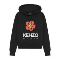 高田贤三(Kenzo)女款运动卫衣长袖连帽带抽绳休闲百搭圆领棉质舒