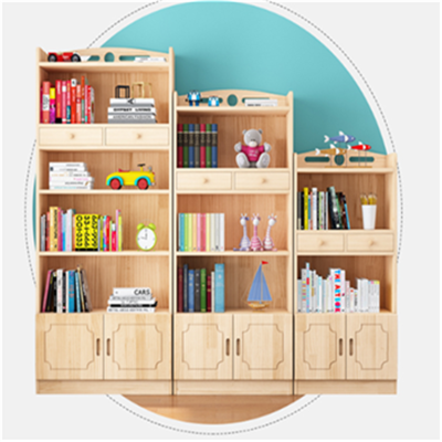 架子 QY-245实木学生收纳储物架置物架