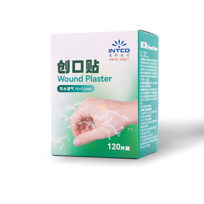 英科 防水透气型创口贴/100片/盒
