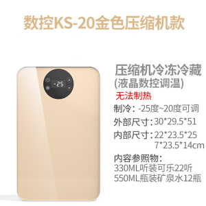 [补贴10%]迷你小冰箱小型家用宿舍车载冰箱mini学生冷藏冷冻小冰柜胰岛素冷藏