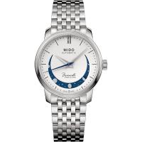Mido/美度女士瑞士自动机械月相腕表白盘精钢毫米防水米