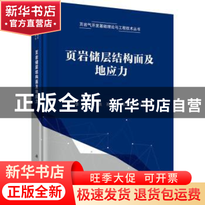 正版 页岩储层结构面及地应力 李玮[等]著 科学出版社 9787030698