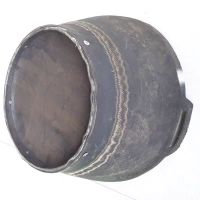 抬筐 胶皮抬筐灰斗 黑色 个