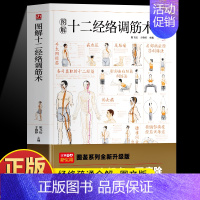 图解十二经络调筋术 [正版]图解十二经络调筋术书籍 人体十二经络疏通法全图解 中医经筋疗法图解调节经络 经筋常见病症康复