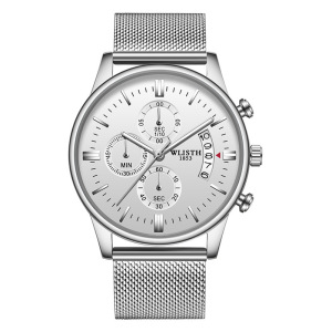 2021新款抖音同款手表男时尚夜光防水钢带男士石英表学生手表男士