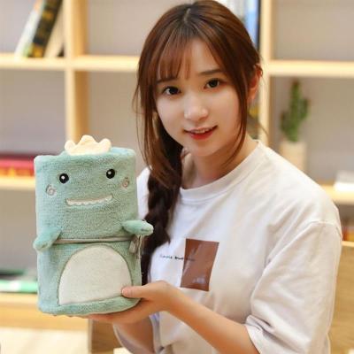 SleepyBear韩国可爱卡通动物毯子日系软妹办公室午睡法兰绒学生毛毯空调毯礼