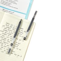 齐心 GP562 特耐写中性笔 0.5mm 10支/盒 黑