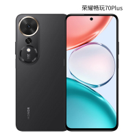 荣耀畅玩70 Plus 12GB+256GB 幻夜黑 骁龙6S芯片 7000mAh大电池 AI一键直达 5G手机