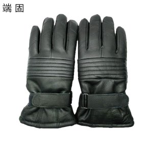 端固加厚防寒羊皮手套D35T/双