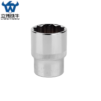 立伟铁牛1/2短梅花套简24mm/个