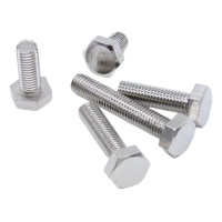 SNBUTER 外六角螺栓 铜镀镍M5*35