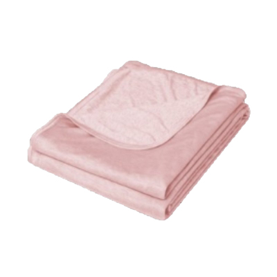 愉悦之家 200*220cm COOL针织双面抚触空调毯(大) 珊瑚粉 毛毯 (计价单位:件) 珊瑚粉