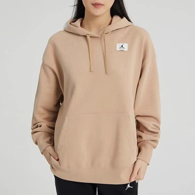 NIKE耐克连帽卫衣JORDAN运动休闲针织女装套头衫DQ4604-254 D