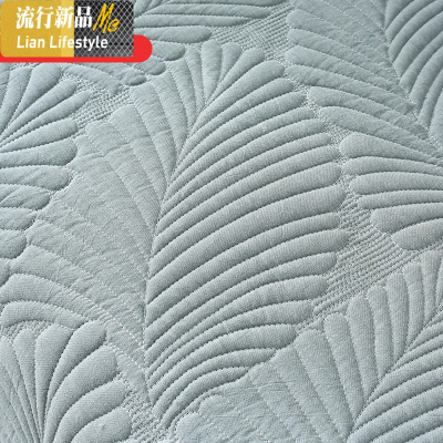 沙发垫四季通用防滑棉绗缝垫子棉盖布北欧简约布艺靠背巾套罩 三维工匠坐垫