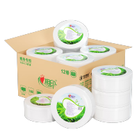 心相印大卷纸 有芯3层188米*12卷商用大盘纸卫生纸厕纸酒店宾馆 ZB010