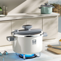 康巴赫炫动系列法琅微压汤锅-5.5L