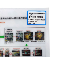 赫方诺亚克力UV雕刻牌A3/块