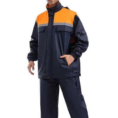 大羿之箭 高可视性警示防护服 拼色雨衣/175#/套