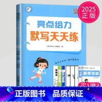 英语 小学六年级 [正版]2025新版亮点给力默写天天练六年级下册英语六下译林版YL江苏小学6年级下学期苏教辅导书同步训