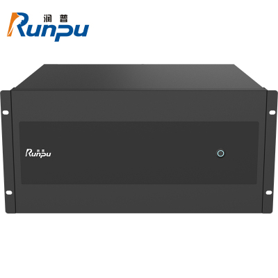 润普Runpu会议音视频专业高清混合矩阵16进16出4K可视化拼控多功能无缝视频矩阵切换器RP-XNY1616S-4K