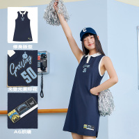 361°连衣裙夏季宽松透气冰感连衣裙时尚潮流学院风裙子女