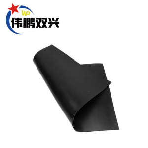 伟鹏双兴 阻燃橡胶板绝缘橡胶垫 1mm(1米*25米*50公斤 )卷