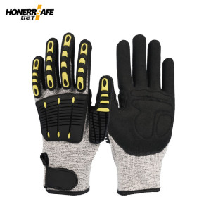 好员工 Z200TPR抗冲击手套防撞手套5双