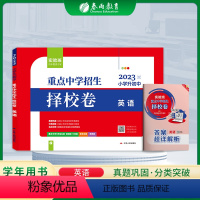 [正版]2023版实验班小升初重点中学择校卷英语小升初夺冠密卷英语必刷题 人教版六年级期末考试全套英语押题卷重点中学择