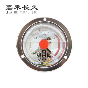 嘉禾长久 耐震电接点压力表轴向带边 YTNXC100ZT 0-1.6Mpa 块