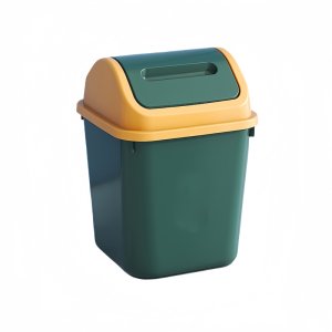 凡礼格方形摇盖垃圾桶