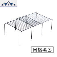 厨柜置物架 内置隔层架调味架铁艺橱柜下水收纳架碗碟架 三维工匠