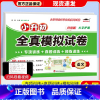 语文 小学升初中 [正版]冲刺名校小升初真题卷2023全真模拟试卷语文数学英语六年级下册小学升初中试卷测试卷人教版全套各