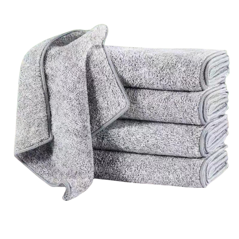 洁能尚 JNS0430 30*30cm 18g 5块/包 竹纤维清洁 抹布 (计价单位:包) 灰色